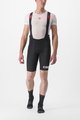 CASTELLI Kurze Fahrradhose mit Trägern - PREMIO BLACK LTD EDITION - Schwarz/Weiß