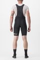 CASTELLI Kurze Fahrradhose mit Trägern - PREMIO BLACK LTD EDITION - Schwarz/Weiß