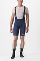CASTELLI Kurze Fahrradhose mit Trägern - PREMIO BLACK LTD EDITION - Blau