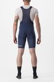 CASTELLI Kurze Fahrradhose mit Trägern - PREMIO BLACK LTD EDITION - Blau