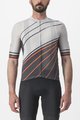 CASTELLI Kurzarm Fahrradtrikot - SPEED STRADA - Grau