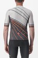 CASTELLI Kurzarm Fahrradtrikot - SPEED STRADA - Grau