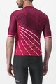 CASTELLI Kurzarm Fahrradtrikot - SPEED STRADA - bordeaux