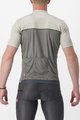 CASTELLI Kurzarm Fahrradtrikot - UNLIMITED ENTRATA - Grau/Elfenbein