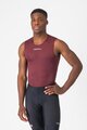 CASTELLI Ärmelloses Fahrrad-Shirt - PRO MESH 2.0 - bordeaux