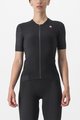 CASTELLI Kurzarm Fahrradtrikot - PREMIO W - Schwarz