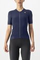 CASTELLI Kurzarm Fahrradtrikot - PREMIO W - Blau
