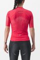 CASTELLI Kurzarm Fahrradtrikot - AERO PRO W - Rot