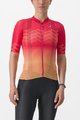 CASTELLI Kurzarm Fahrradtrikot - CLIMBER'S 2.0 W - Rot