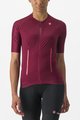 CASTELLI Kurzarm Fahrradtrikot - ENDURANCE W - bordeaux