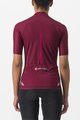 CASTELLI Kurzarm Fahrradtrikot - ENDURANCE W - bordeaux