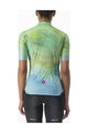 CASTELLI Kurzarm Fahrradtrikot - MARMO - Hellblau/Hellgrün