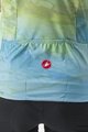 CASTELLI Kurzarm Fahrradtrikot - MARMO - Hellblau/Hellgrün
