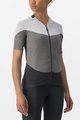 CASTELLI Kurzarm Fahrradtrikot - GRADIENT COLOR BLOCK - Grau