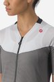 CASTELLI Kurzarm Fahrradtrikot - GRADIENT COLOR BLOCK - Grau