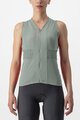 CASTELLI Ärmelloses Fahrradtrikot - ANIMA - Grün