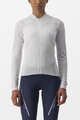 CASTELLI Langarm Fahrradtrikot für den Sommer - ANIMA - Weiß