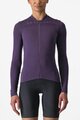 CASTELLI Langarm Fahrradtrikot für den Sommer - ANIMA 4 - Lila