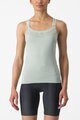 CASTELLI Fahrrad-Muskelshirt - BAVETTE TOP - Hellgrün