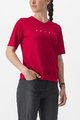 CASTELLI Kurzarm Fahrradtrikot - TRAIL TECH 2 W - Rot