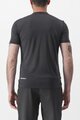 CASTELLI Kurzarm Fahrrad-Shirt - MERINO - Schwarz