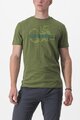 CASTELLI Kurzarm Fahrrad-Shirt - FINALE - Grün