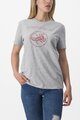 CASTELLI Kurzarm Fahrrad-Shirt - PEDALARE - Grau