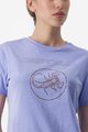 CASTELLI Kurzarm Fahrrad-Shirt - PEDALARE - Lila