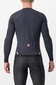 CASTELLI Langarm Fahrradtrikot für den Winter - FLY LS - Schwarz