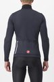 CASTELLI Langarm Fahrradtrikot für den Winter - ENTRATA THERMAL - Schwarz