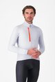 CASTELLI Langarm Fahrradtrikot für den Winter - ENTRATA THERMAL - Silber