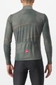 CASTELLI Langarm Fahrradtrikot für den Winter - RAFFICA - Grün