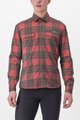 CASTELLI Hemd - UNLIMITED FLANNEL - Rot