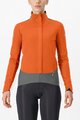 CASTELLI Fahrrad-Thermojacke - ALPHA DOPPIO ROS W - Orange