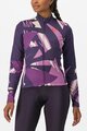 CASTELLI Langarm Fahrradtrikot für den Winter - TROPICALE - Lila