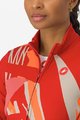 CASTELLI Langarm Fahrradtrikot für den Winter - TROPICALE - Rot