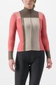 CASTELLI Langarm Fahrradtrikot für den Winter - UNLIMITED W THERMAL - Rot