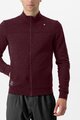 CASTELLI Kapuzenpullover - VIGORELLI TRACK - bordeaux