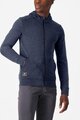 CASTELLI Kapuzenpullover - MILANO 2 FULL ZIP FLEECE - Blau