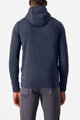 CASTELLI Kapuzenpullover - MILANO 2 FULL ZIP FLEECE - Blau