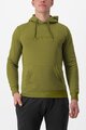 CASTELLI Kapuzenpullover - LOGO HOODIE - Grün