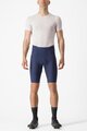 CASTELLI Fahrradshorts ohne Träger - ESPRESSO - Blau