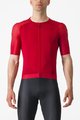 CASTELLI Kurzarm Fahrradtrikot - AERO RACE 7.0 - Rot