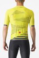 CASTELLI Kurzarm Fahrradtrikot - CLIMBER´S 4.0 - Gelb