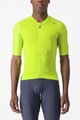 CASTELLI Kurzarm Fahrradtrikot - ESPRESSO - Gelb