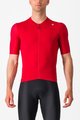 CASTELLI Kurzarm Fahrradtrikot - ESPRESSO - Rot