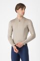CASTELLI Langarm Fahrradtrikot für den Sommer - ESPRESSO - Grau
