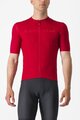 CASTELLI Kurzarm Fahrradtrikot - Rot