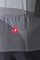 CASTELLI Kurzarm Fahrradtrikot - ORIZZONTE - Grau