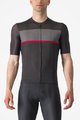 CASTELLI Kurzarm Fahrradtrikot - TRADIZIONE - Anthrazit